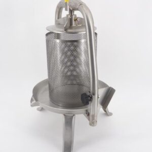 Torchietto a vite con gabbia inox cm.25