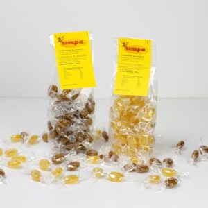 Caramelle al miele e al propoli