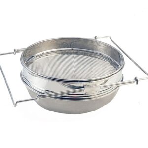 Art.F29Q Filtro Doppio Estensibile in acciaio inox per miele
