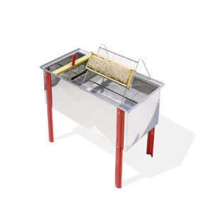 Banco inox per disopercolare lunghezza cm.125. Marca Lega