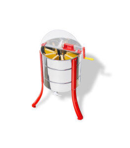 ART.4697SXJ -SMIELATORE RADIALE DA 9 FAVI MANUALE con trasmissione conica e cestello INOX