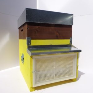 Art. 11CE Arnia DB10T con FRF Antivarroa con COPERCHIO IN LAMIERA ELETTROSALDATA
