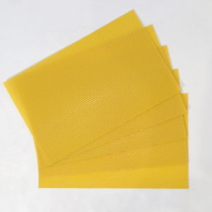 Art.127CM Fogli cerei (Fuso) da melario al kg. Cera 100% ITALIANA
