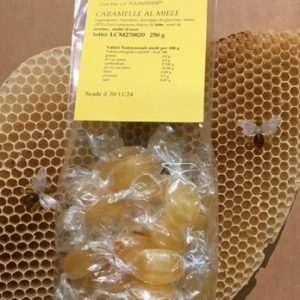 Caramelle al miele in sacchetto da 250g