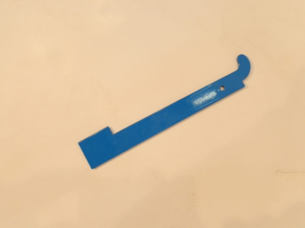 art.136A Leva ITALIA in acciaio verniciato blu